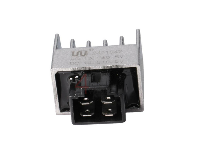 Spanningsregelaar, 12v 4-polig accu &amp; verlichting A-kwaliteit