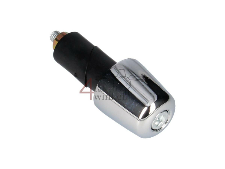 Stuur gewicht / balans, universeel, 22mm, chroom