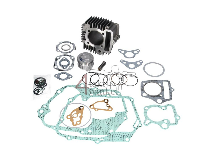 Cilinderset, hoog, 54mm, 119cc, past op C90 NT