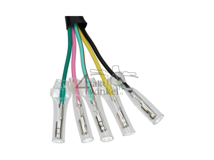 Draadboom, motorblok aansluiting, past op SS50, CD50