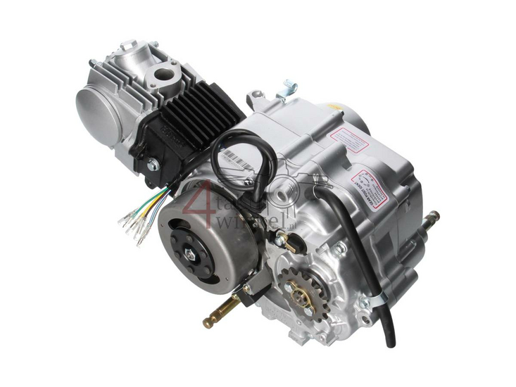 Motorblok,  85cc, handkoppeling, Lifan, 4-bak, zilver