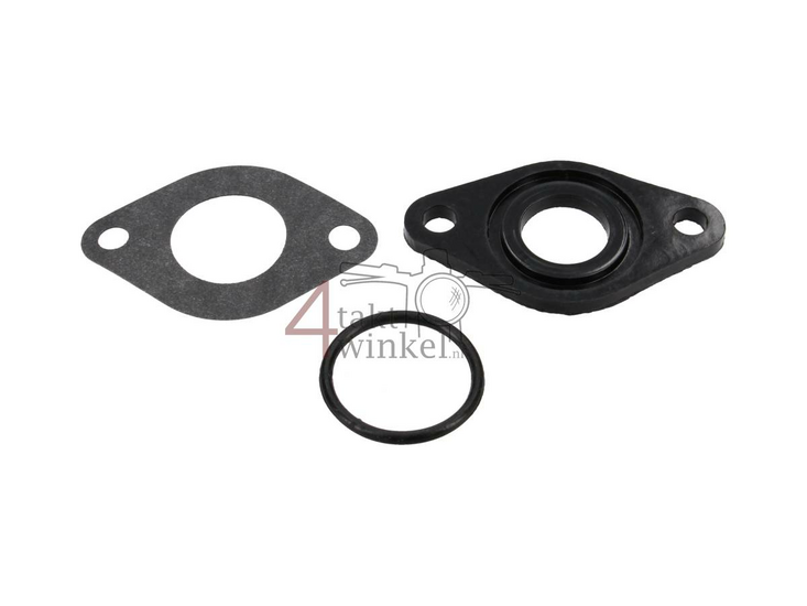 Isolator 16mm brede flens incl. O-ring