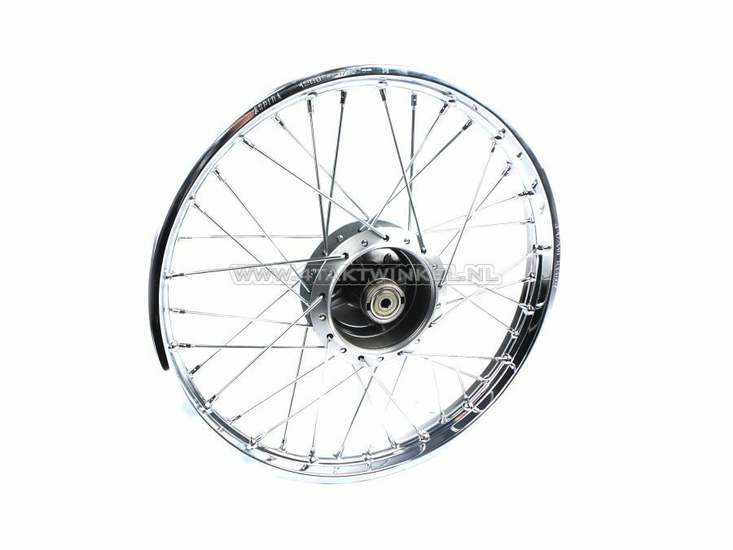 Wiel compleet, voorwiel, 17", OT, past op C50, CD50, SS50