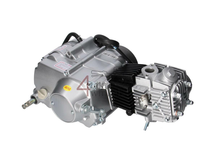 Motorblok,  85cc, handkoppeling, Lifan, 4-bak, zilver