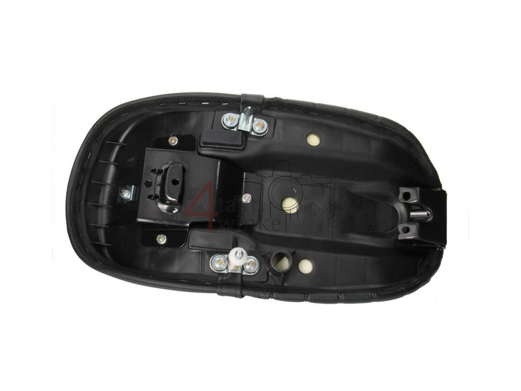 Buddy / zadel Dax, laag, 2,5 zwart