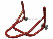 Paddock stand, aluminium, rood, Kepspeed