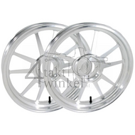 Wielen set, 17", C50, C70, C90 , Streetcub, tubeless type 1, Kepspeed
