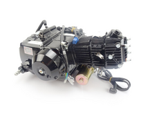 Motorblok, 50cc, semi-automaat, Lifan, 4-bak, startmotor, zwart