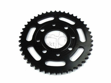 Achtertandwiel Mash Fifty, Skyteam Ace, 46 tands, 428 ketting, zwart
