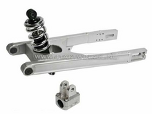 Achterbrug Monkey aluminium, mono shock, lengte: + 13cm