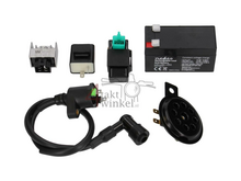 CDI ontsteking ombouw set &amp; 12 volt elektra, past op CB50, CY50