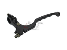 Hendel koppeling, met steun, universeel, zwart, lang