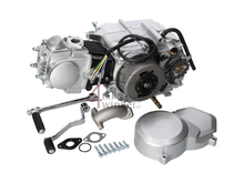 Motorblok,  50cc, handkoppeling, Lifan, 4-bak, zilver