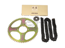 Tandwielen en ketting set, Hanway RAW50, AGM Caferacer, 428, 12-56, A-kwaliteit