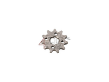 Voortandwiel, 420 ketting, 17mm as, 11, m6 gaten, past op SS50, C50, Dax