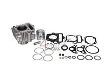 Cilinderset, met zuiger &amp; pakking 70cc, OT70 kop 49cc opdr. aluminium