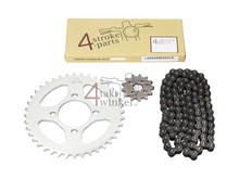 Tandwielen en ketting set, C50 K1 standaard, A-kwaliteit