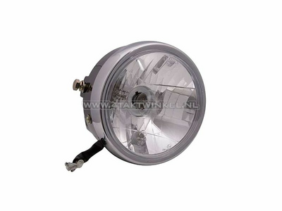 Koplamp compleet, universeel, 15cm