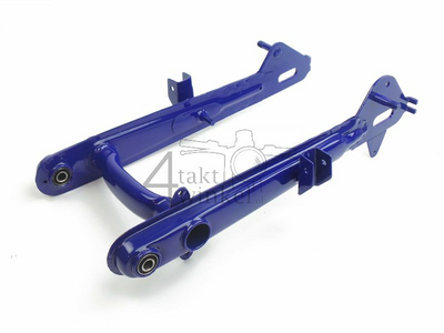 Achterbrug C50, lage oren, blauw, imitatie