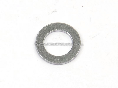 Pakking los, aluminium ring, 8mm, t.b.v. nokkenasketting geleiderolasje