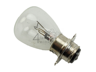 Koplamp P15d, duplo, 12 volt, 25-25 watt, past op SS50 met imi fitting