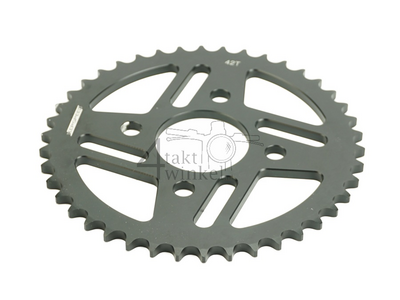 Achtertandwiel Replica Dax, Ape, PBR 42 aluminium, zwart