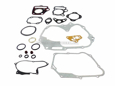Pakkingset A-B, compleet,  50cc, AGM, Skyteam, startmotor boven