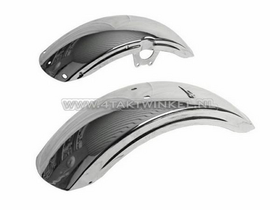 Spatbordset, Dax NT replica ab23 chroom