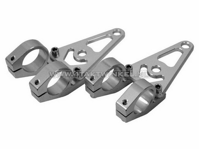 Koplamporen, universeel, CNC aluminium, 31 mm, met knipperlicht gat