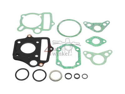 Pakkingset A, kop & cilinder, 39mm, 50cc, A-kwaliteit, past op SS50, C50, Dax