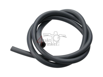 Benzineslang, 5mm - 8mm, zwart, A-kwaliteit, per meter