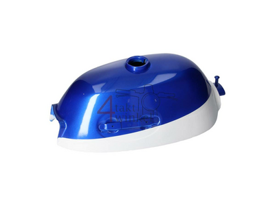 Tank, met koplamp, past op Monkey, Z50a k2, Blauw