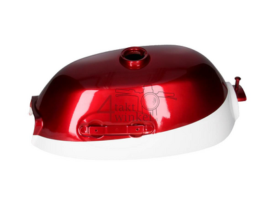Tank, met koplamp, past op Monkey, Z50a k2, Rood